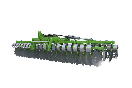 Compact disc harrows hydraulically folded (mounted) Pegasus