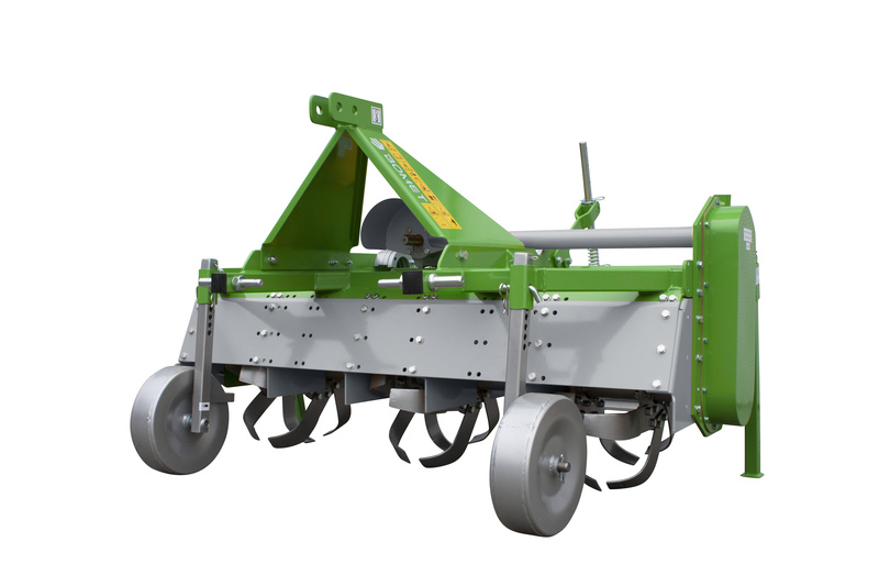 Rotavator for inter-row crop (e.g. strawberries) Vega